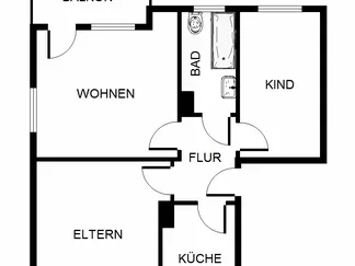 Wohnung Althoffstraße in Dortmund
