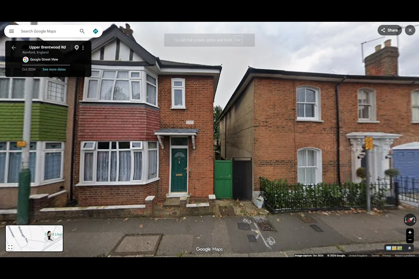 House Upper Brentwood Road in Greater London