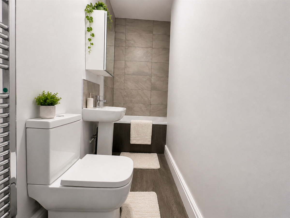 Flat Millicent Road in Nottingham