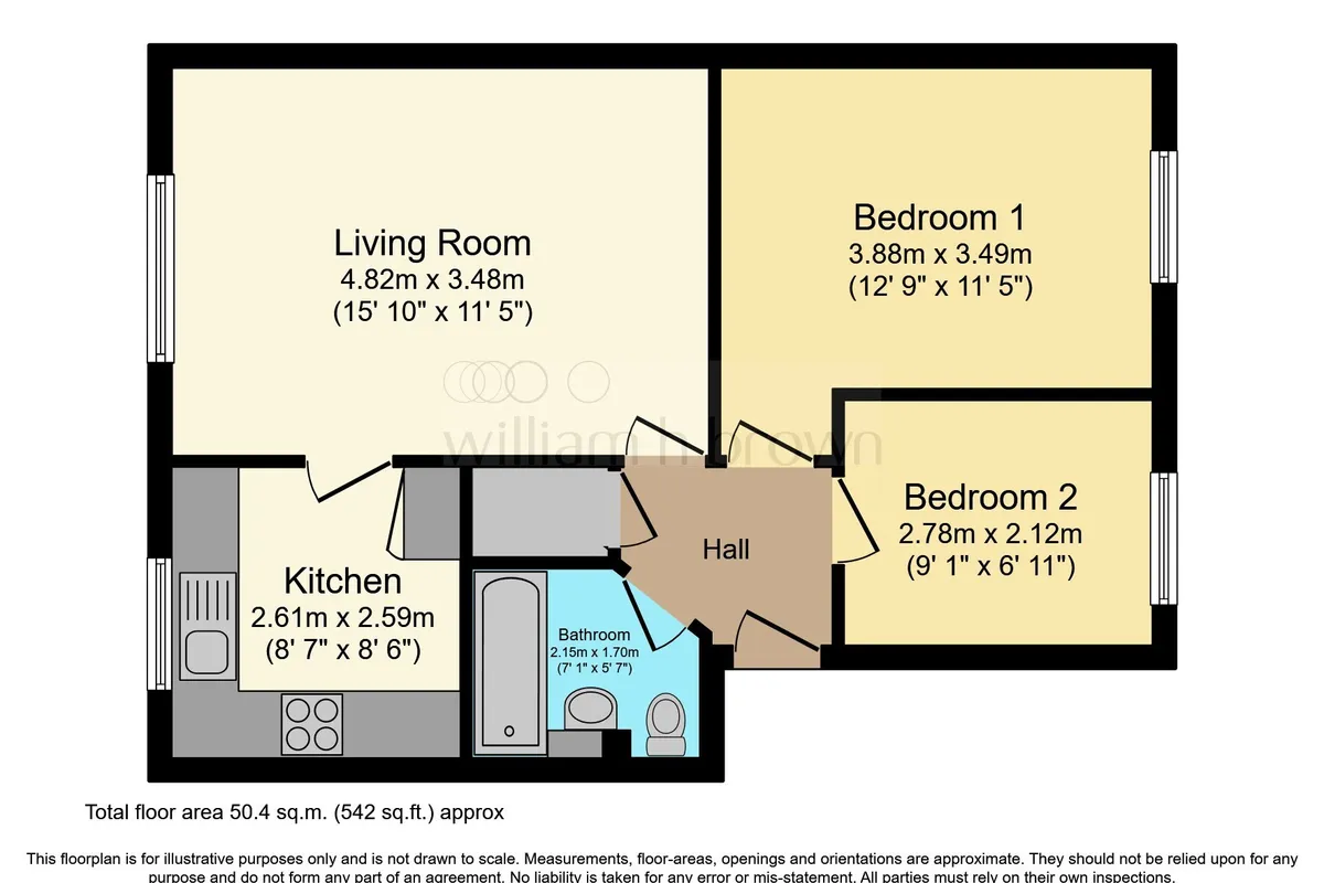 Flat Clyfton Close in Broxbourne