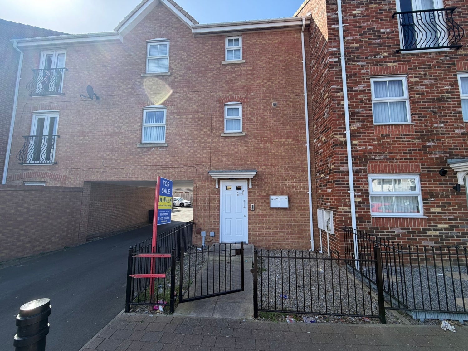 Flat Chatham Road in Hartlepool