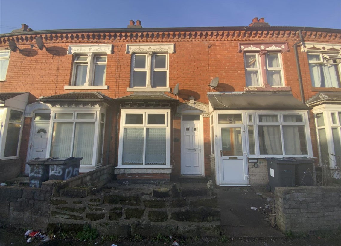 House Knowle Road in Birmingham