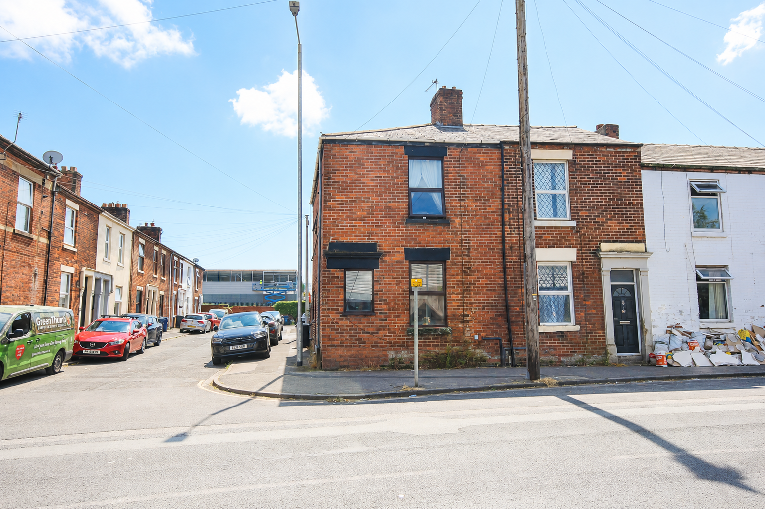 House School Lane in South Ribble