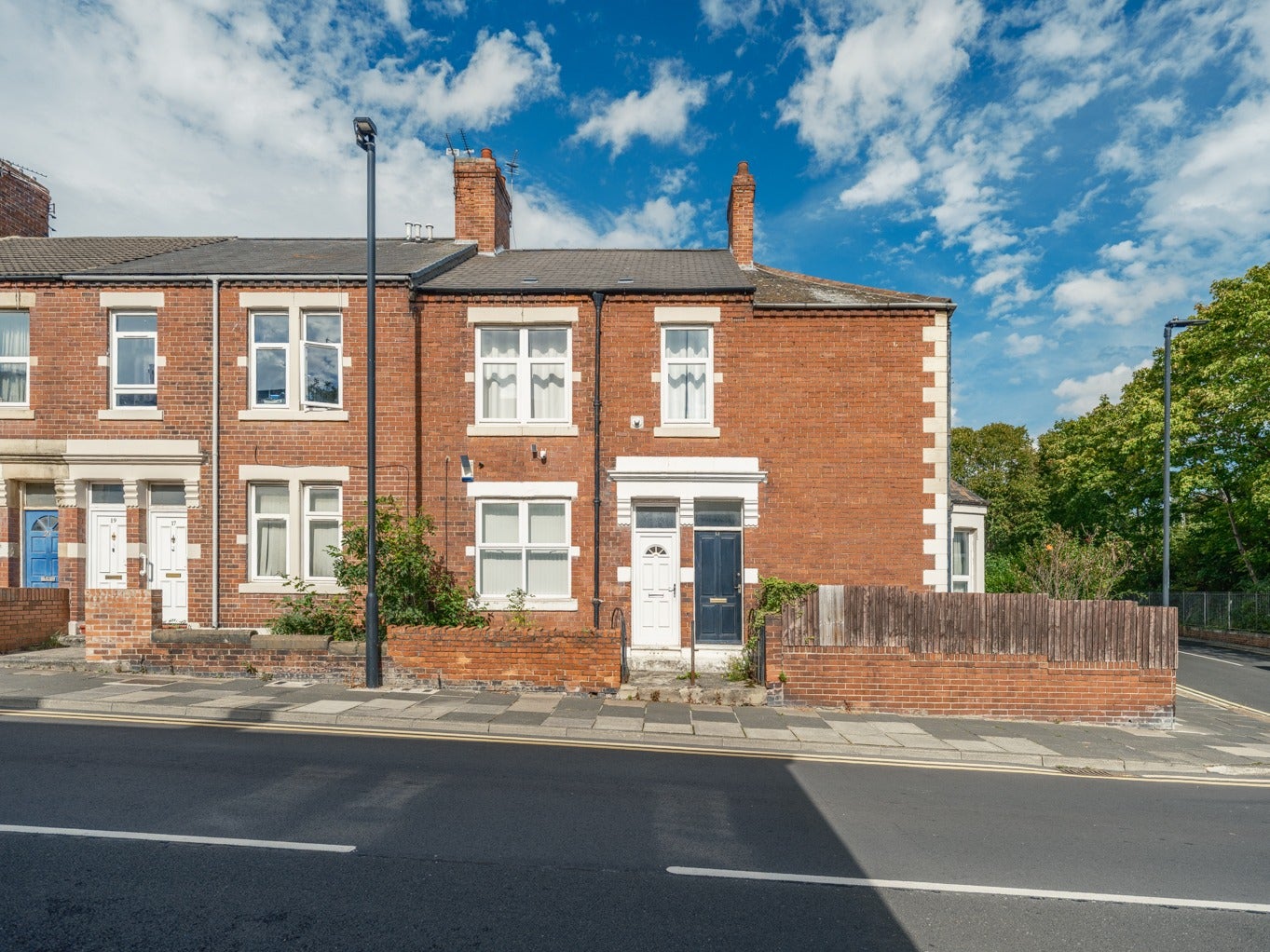 Flat Park Road in North Tyneside