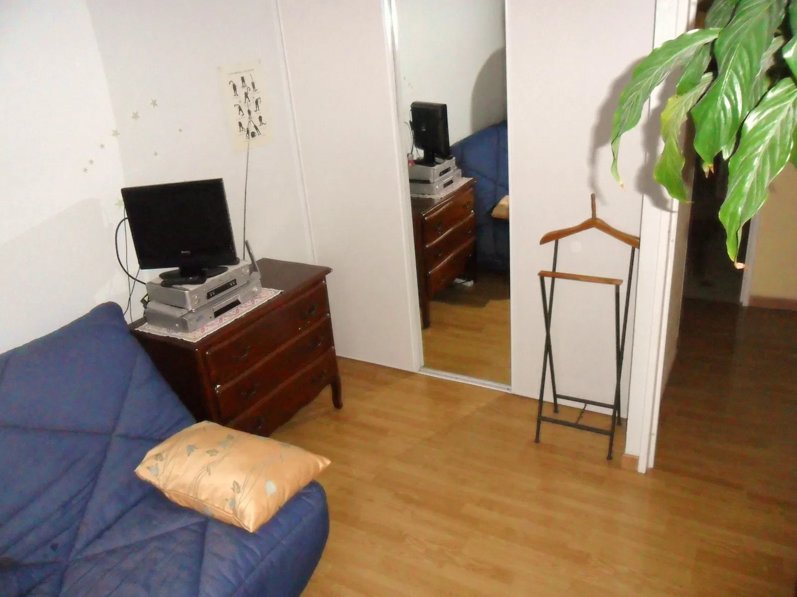 Chambre Boulevard Marceau à Colombes