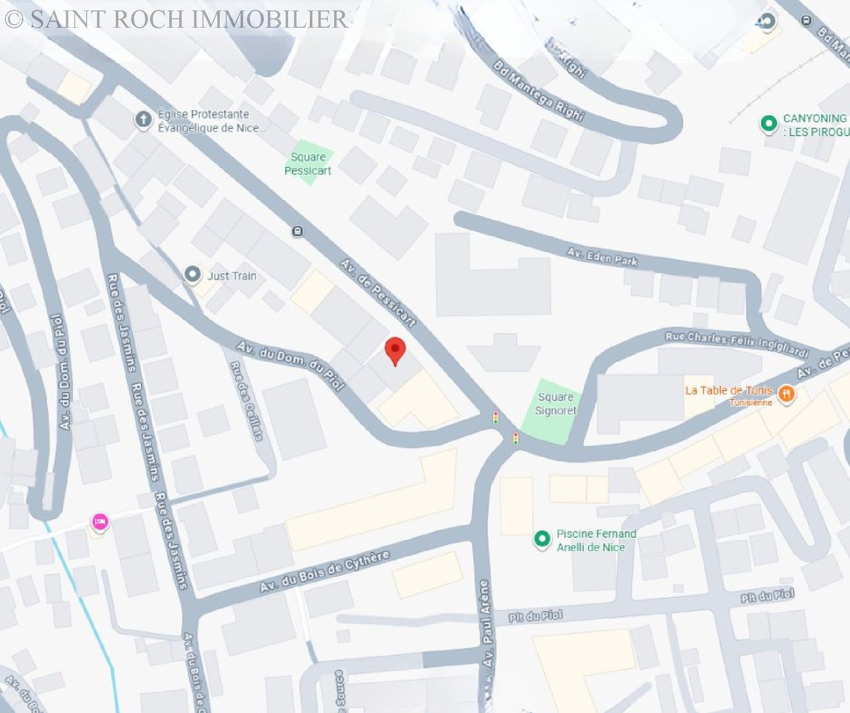 Appartement Route de Pessicart à Nice