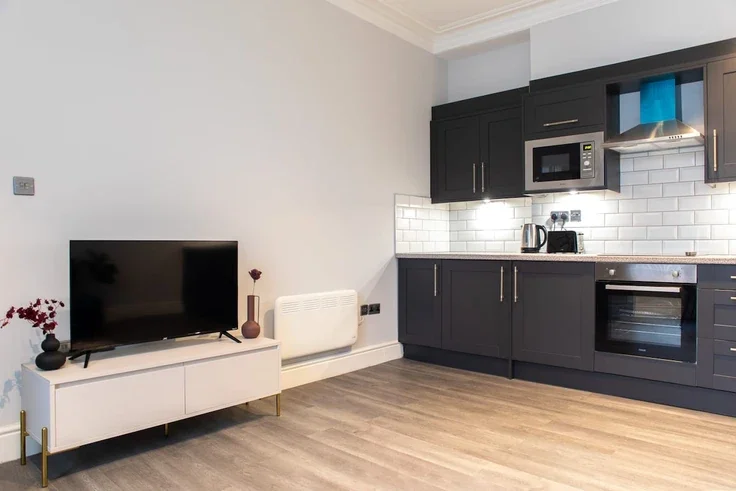 Flat Swinbourne Grove in Manchester