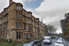 Flat Hillhead Street in Glasgow