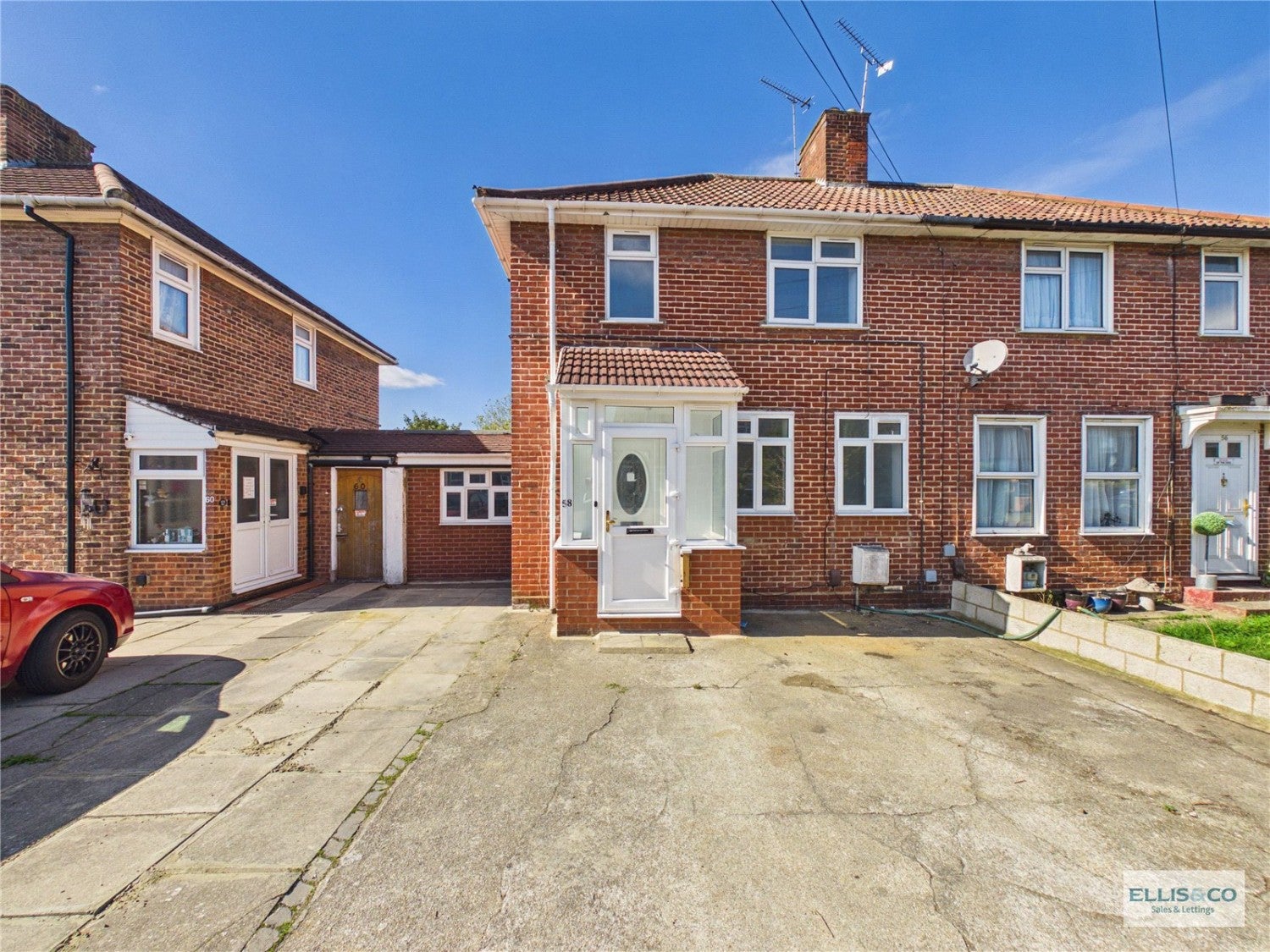 House Brancker Road in Greater London
