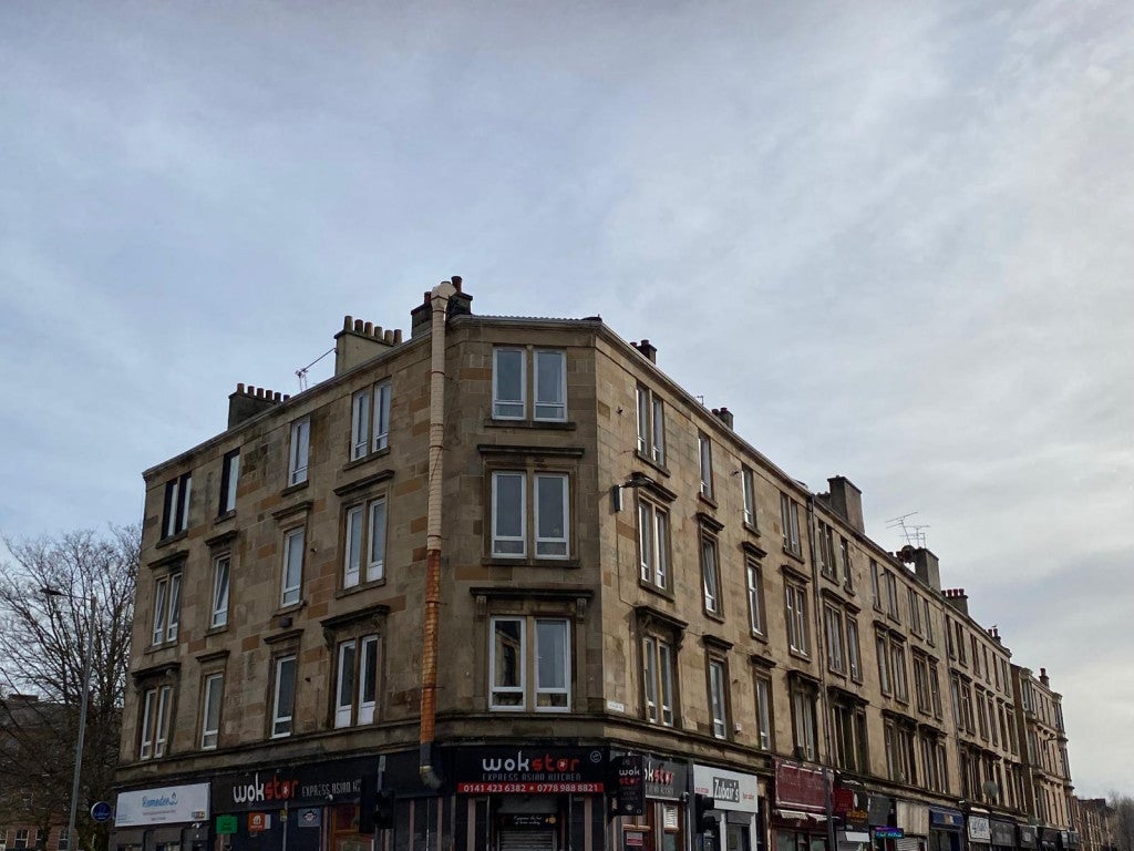 House Cathcart Road in Glasgow