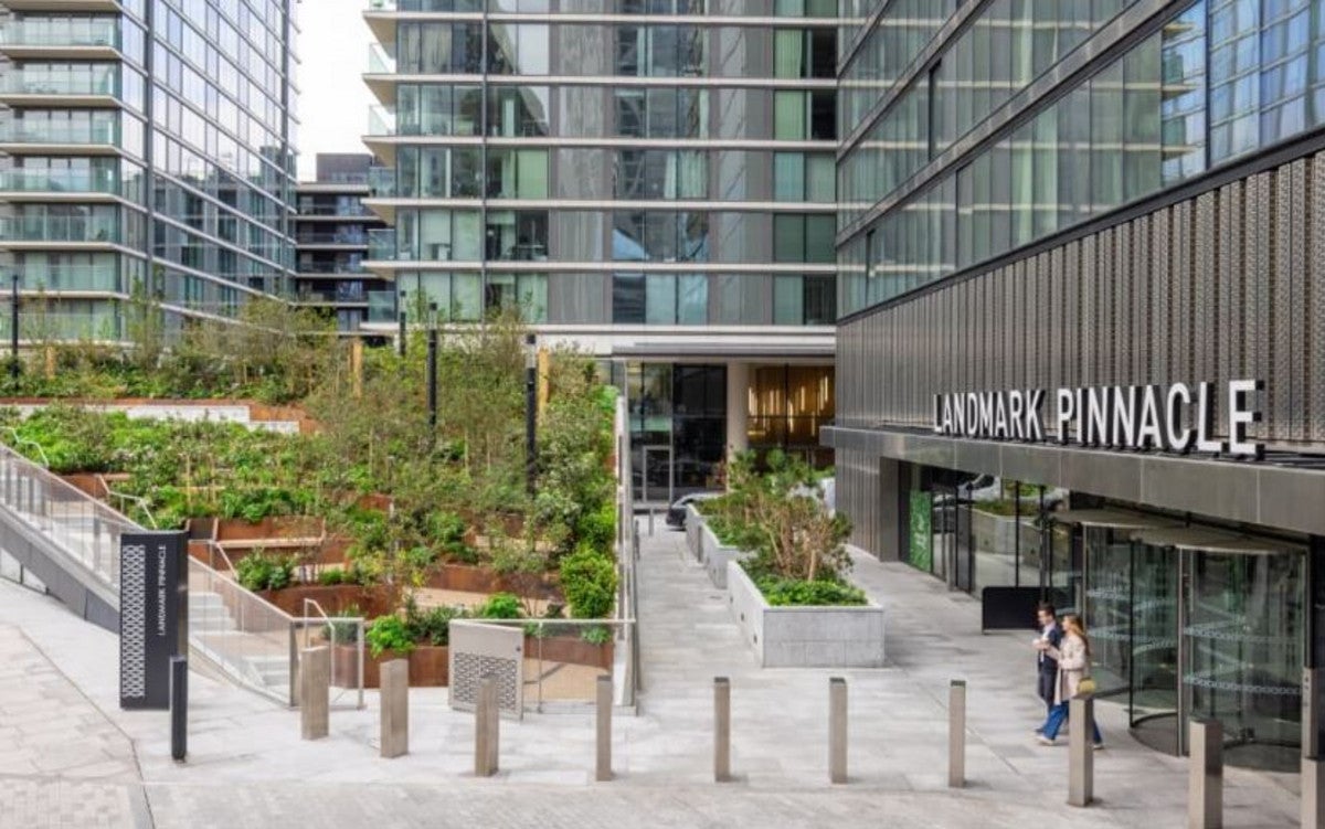 Flat Landmark Square in Greater London