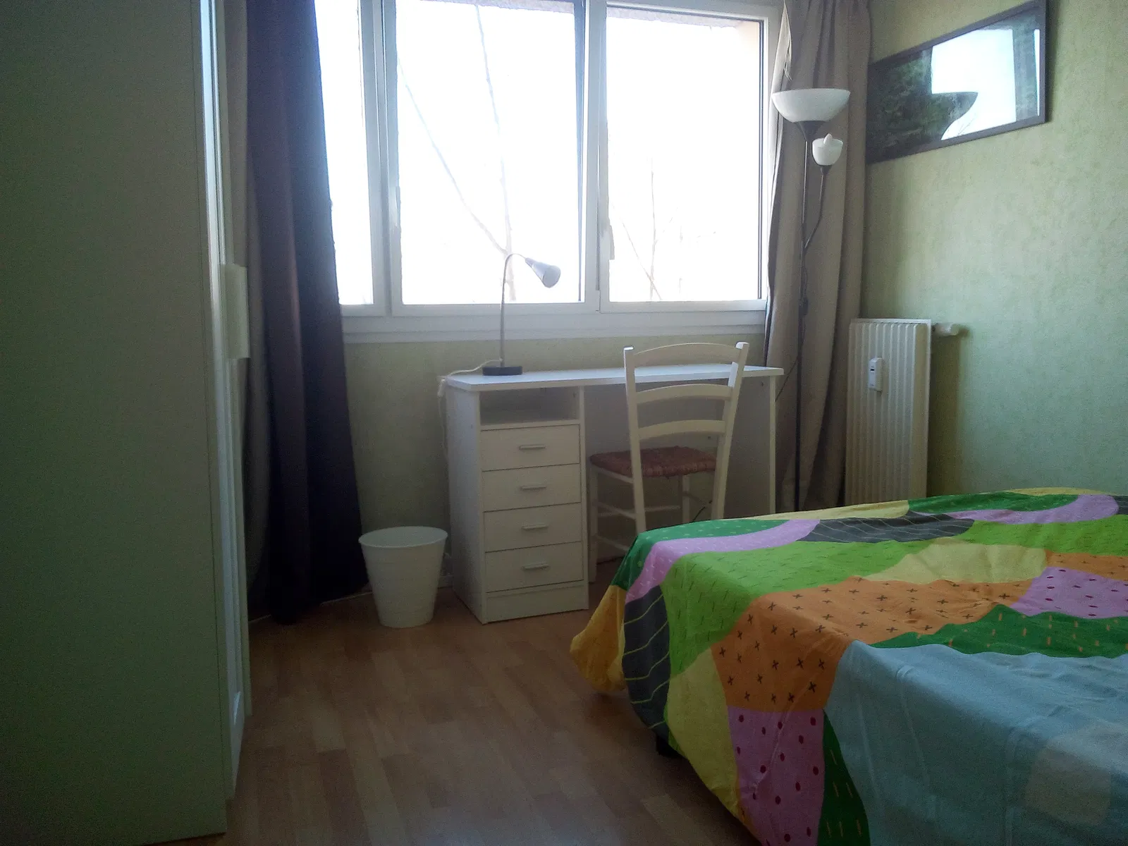Chambre Boulevard d'Anjou à Rennes