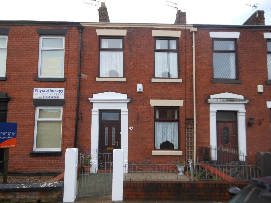 House Station Road in Preston