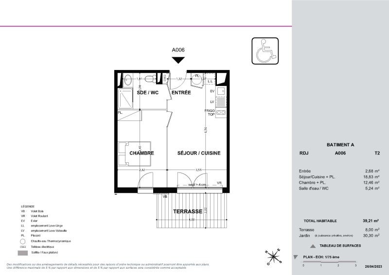 Appartement Rue des Azalées à Perpignan