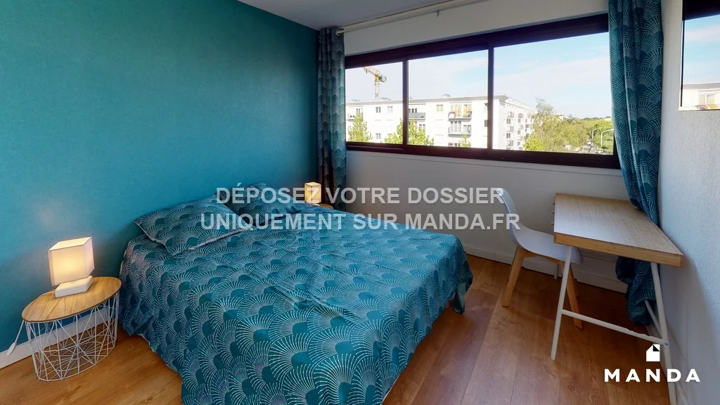 Chambre Boulevard du Tertre à Nantes