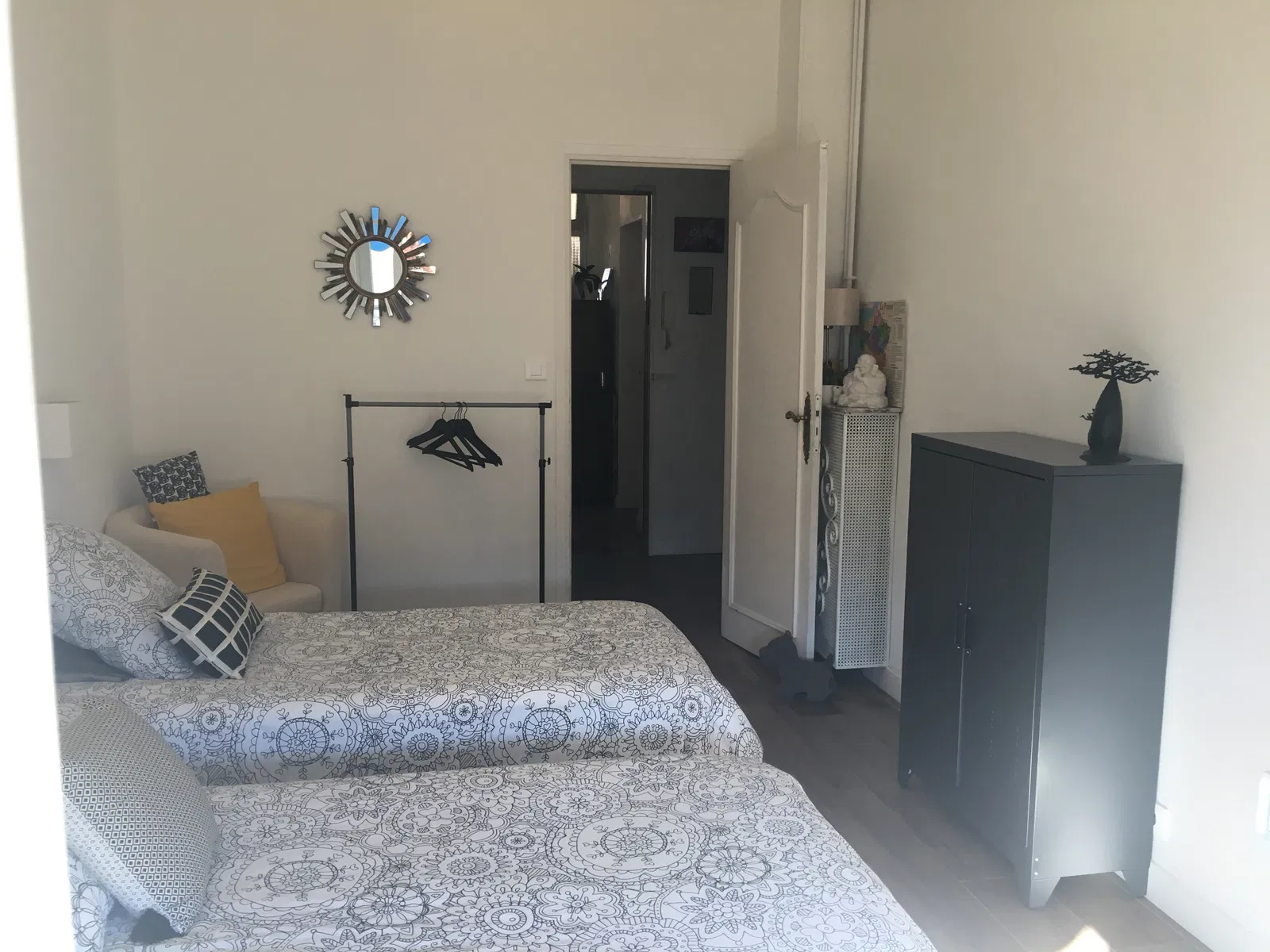 Chambre Rue de Lépante à Nice