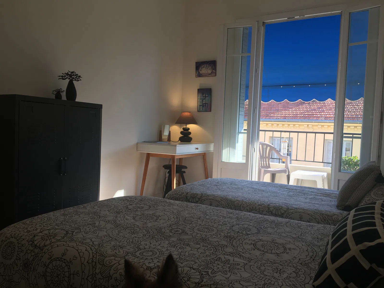 Chambre Rue de Lépante à Nice