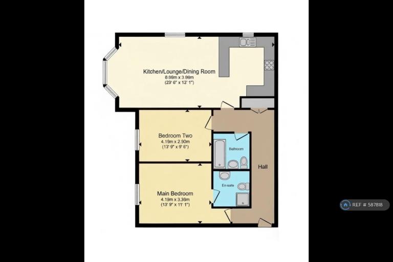 Flat Holford Moss in Runcorn