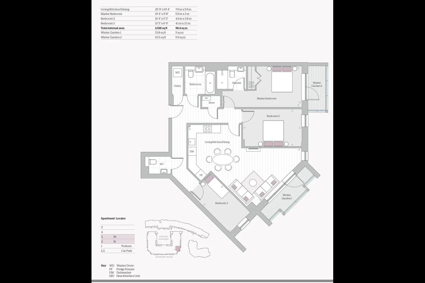 Flat Wilkinson Close in Greater London
