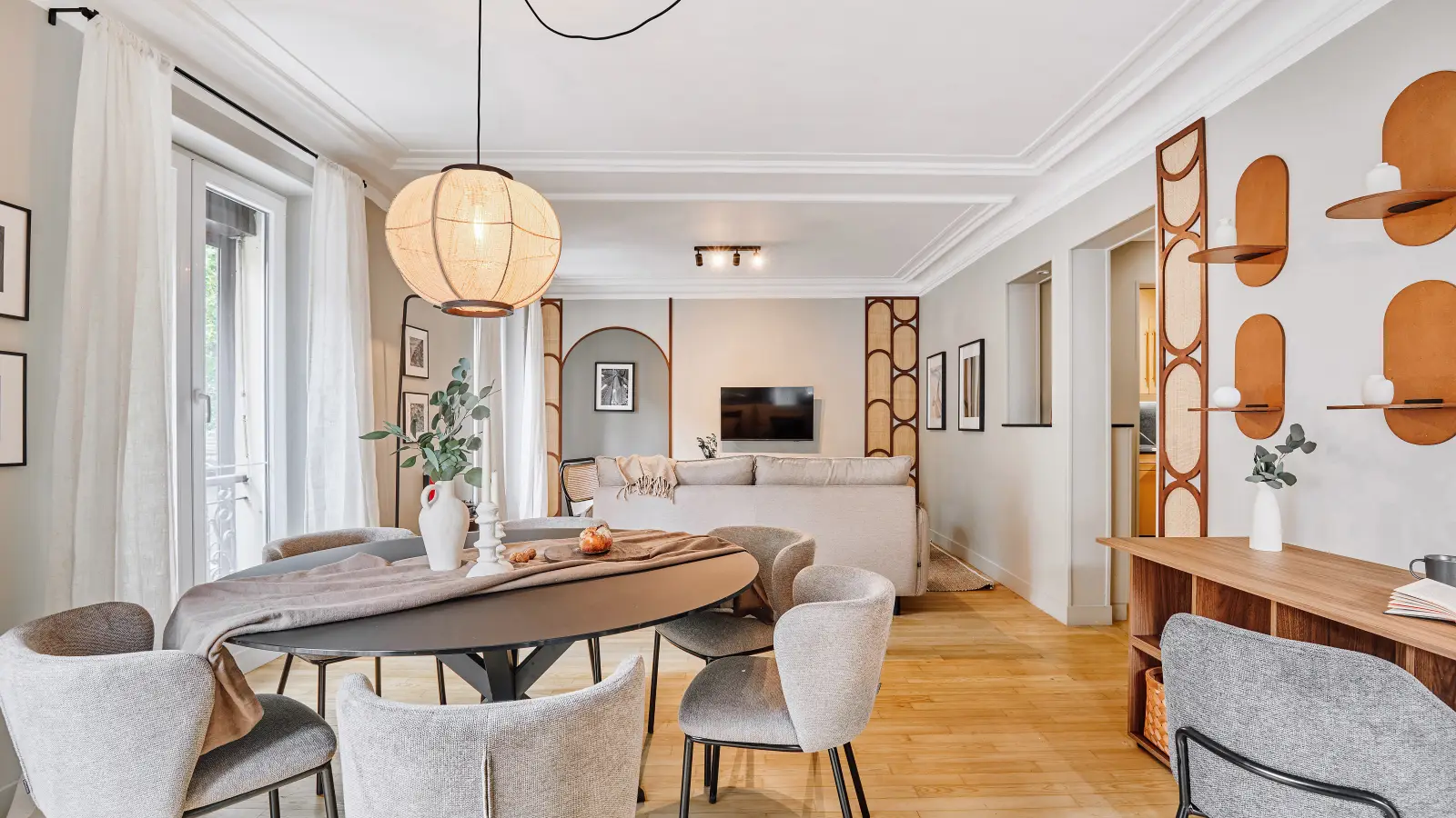 Flat Rue Monge in Paris