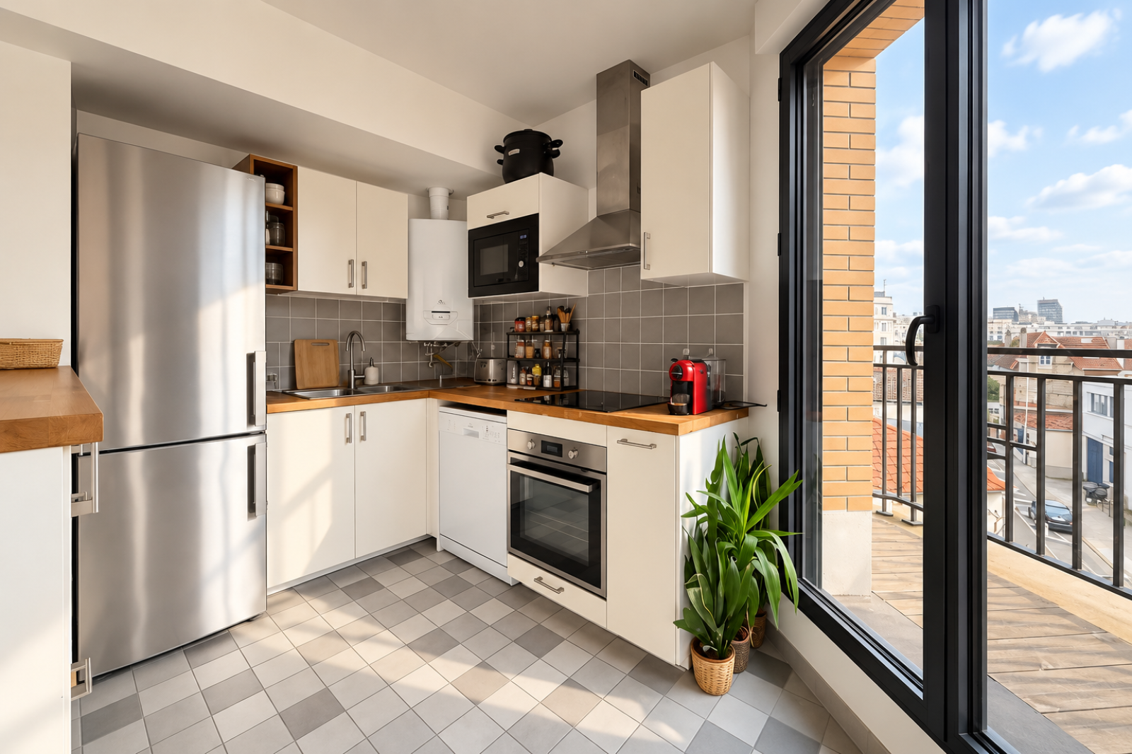Flat Rue Berthelot in Courbevoie