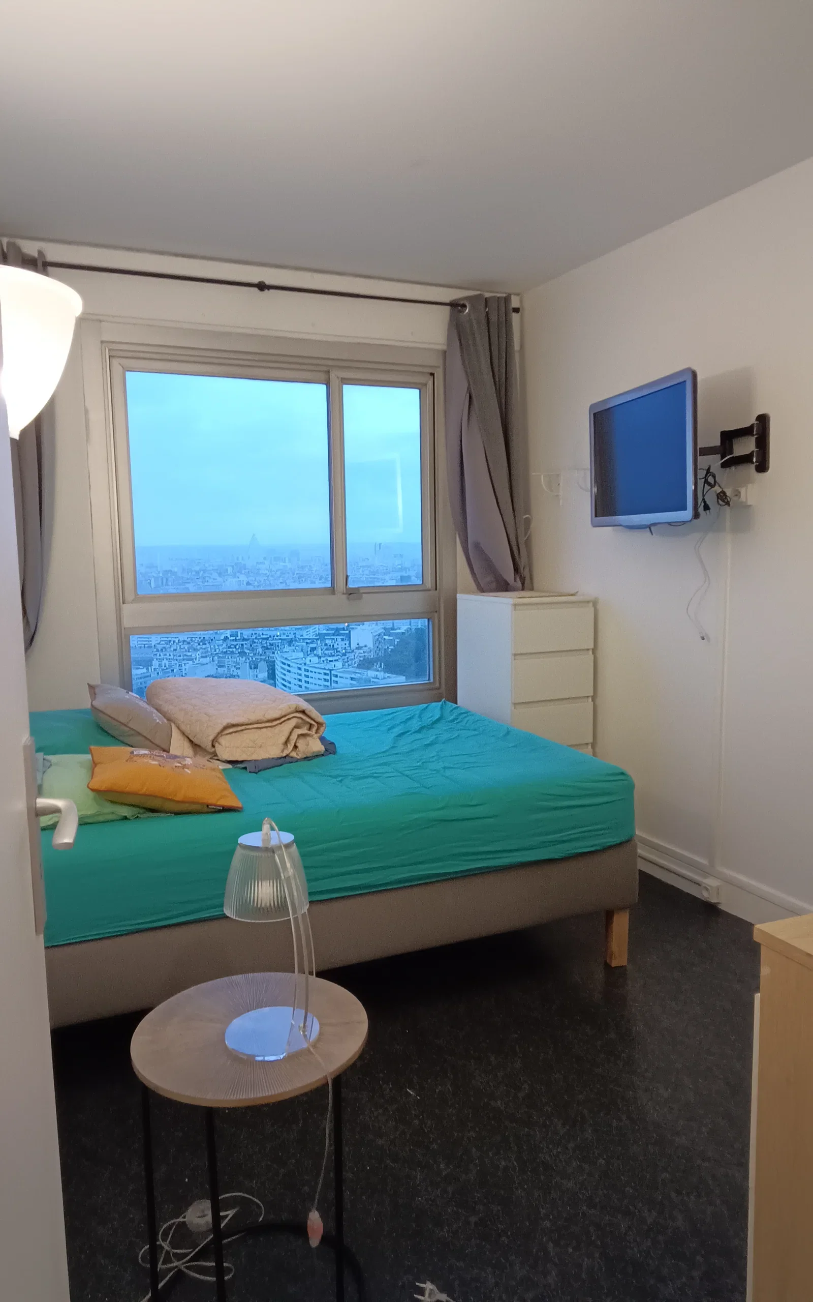 Chambre Avenue d'Italie à Paris