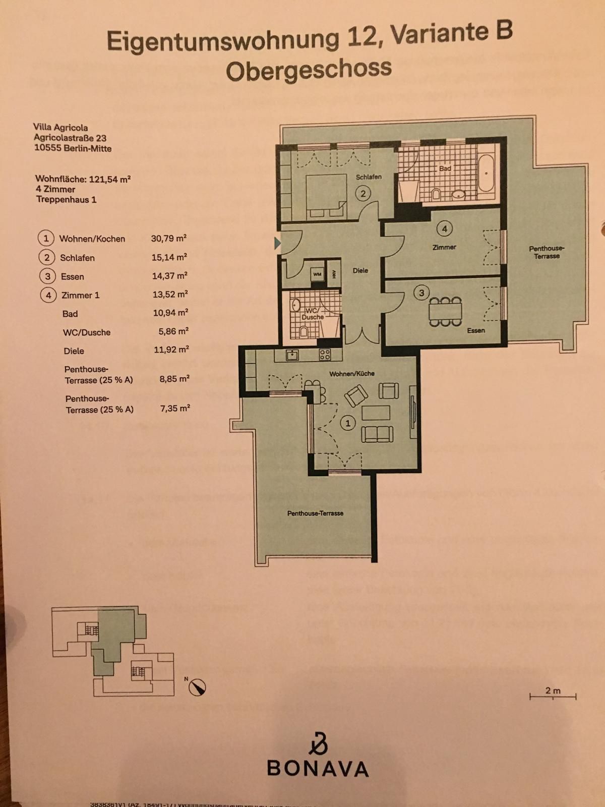 Wohnung Agricolastraße in Berlin