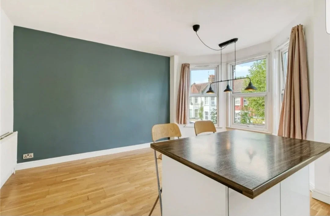 Flat Downhills Park Road in Greater London