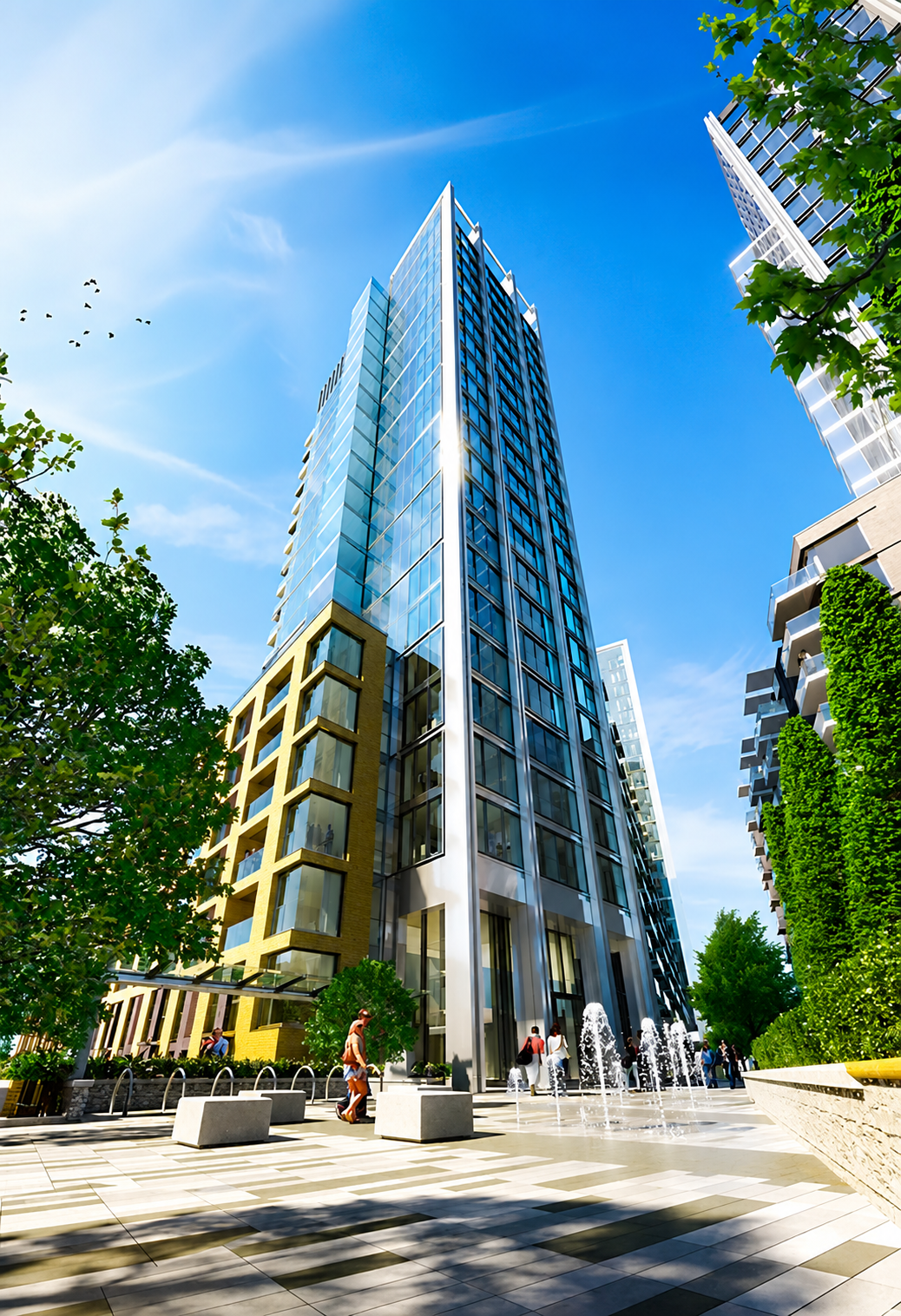 Flat Piazza Walk in Greater London