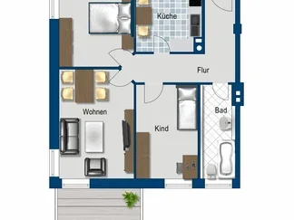 Wohnung Heimat-Privatstraße in Magdeburg