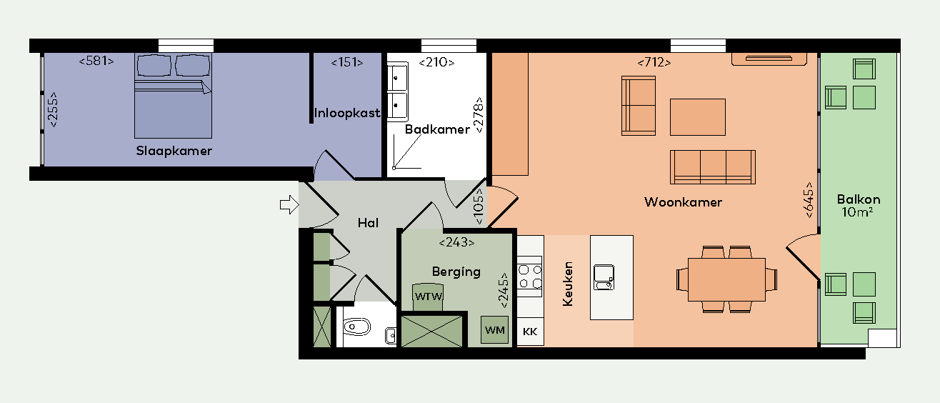 Appartement Zalmstraat 19 in Rotterdam