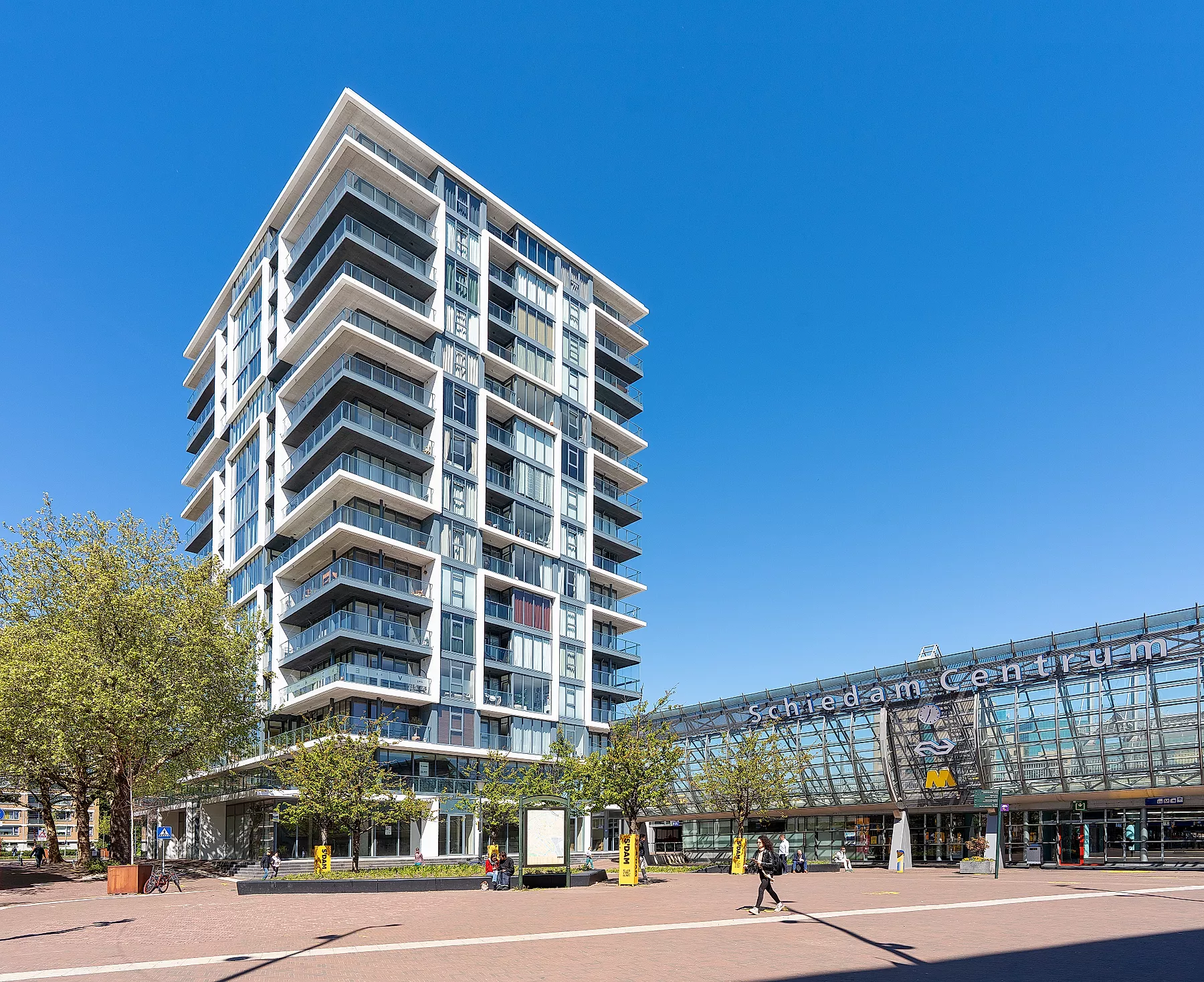 Appartement Stationsplein 6 H 10 in Schiedam
