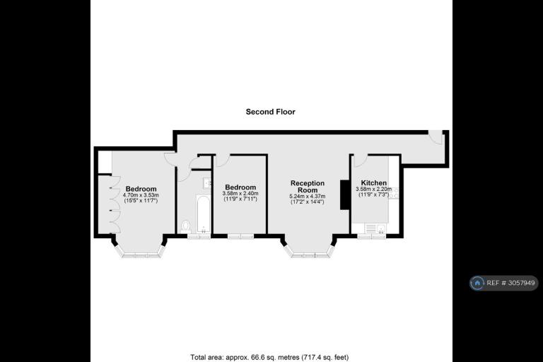 Flat Garth Mews in Greater London