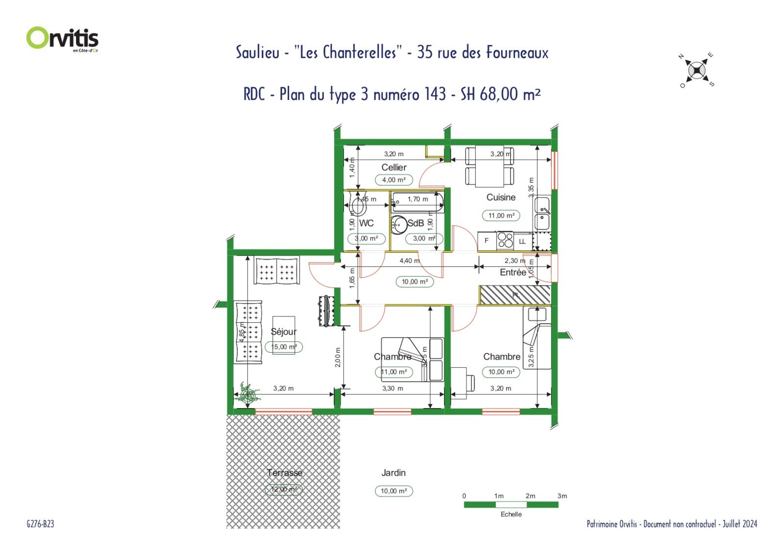 Appartement Rue des Fourneaux à Saulieu