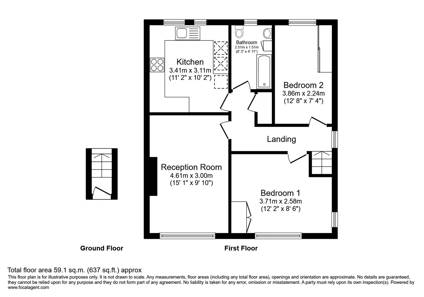 Flat Woodlands Avenue in Greater London