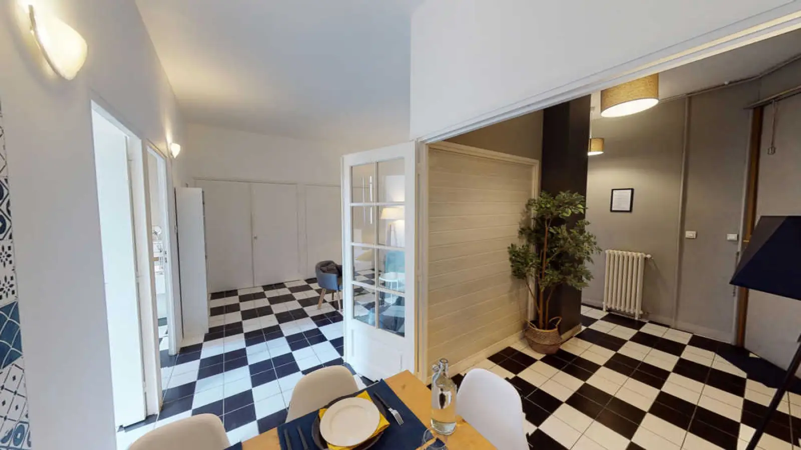 Chambre Rives de Saône à Lyon