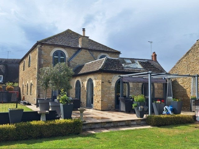 House Station Road in Nassington