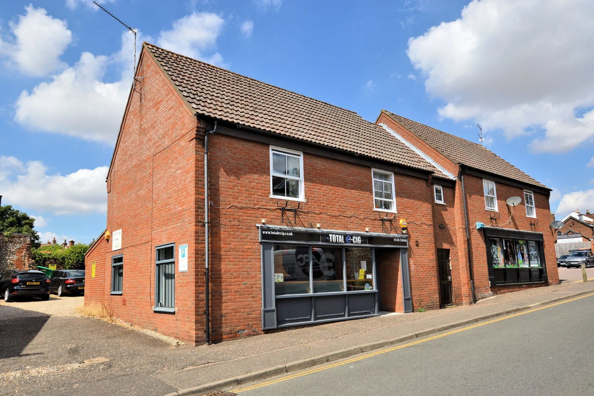 Flat Bridge Street in North Norfolk