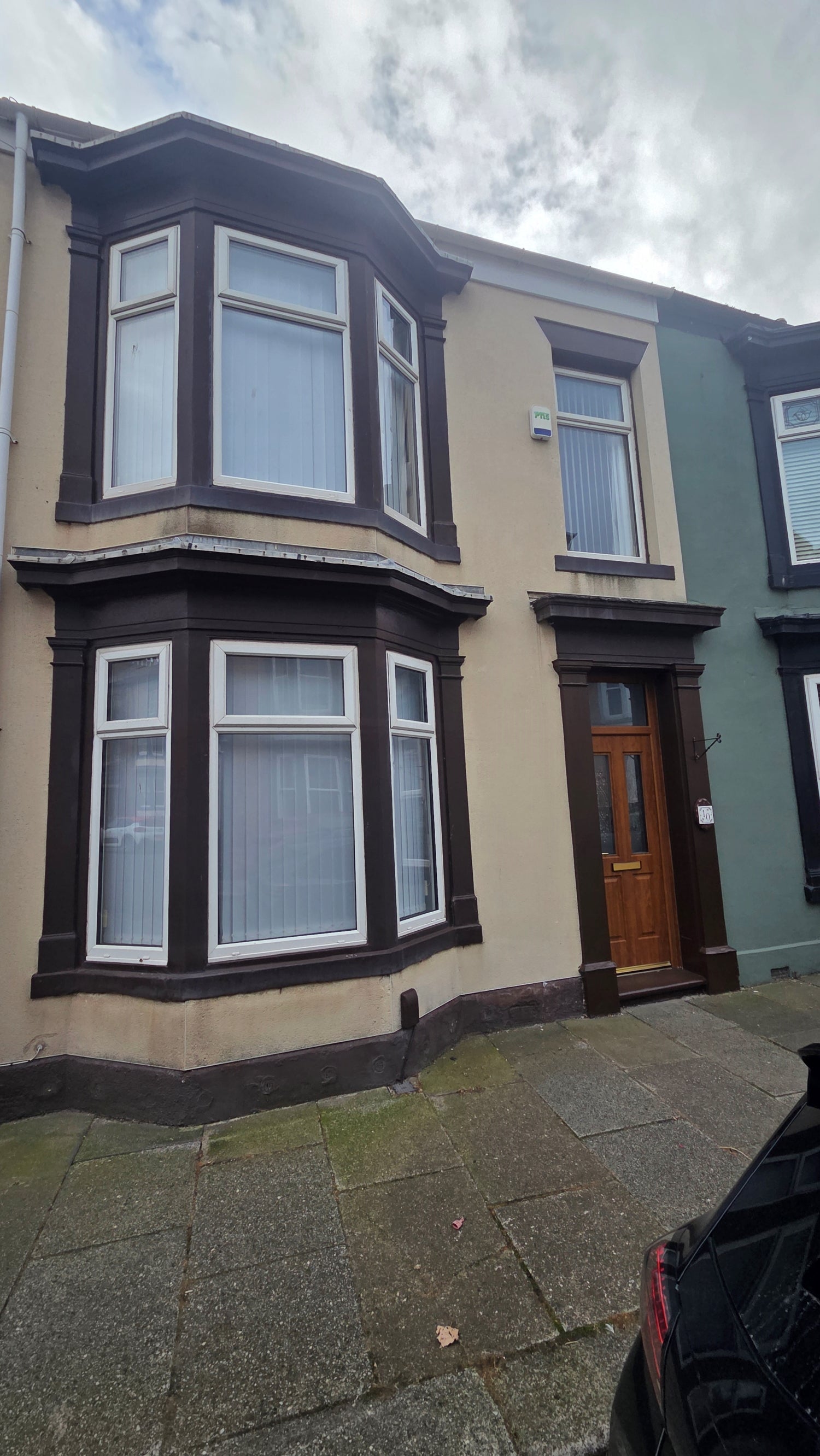 House Cliff Terrace in Hartlepool