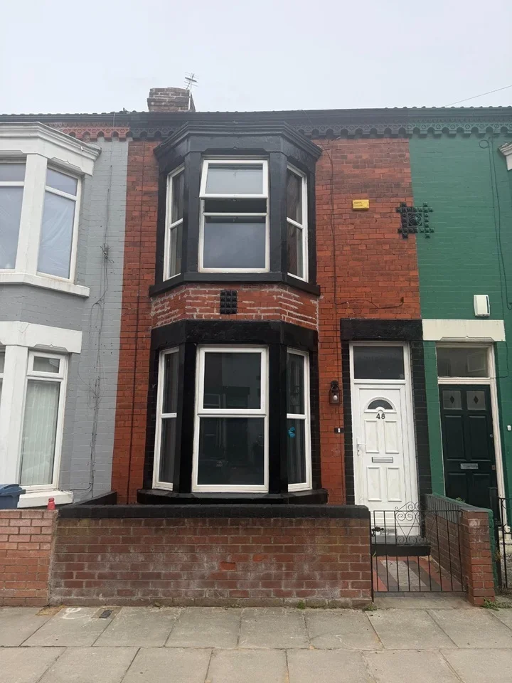 House Gloucester Road in Liverpool