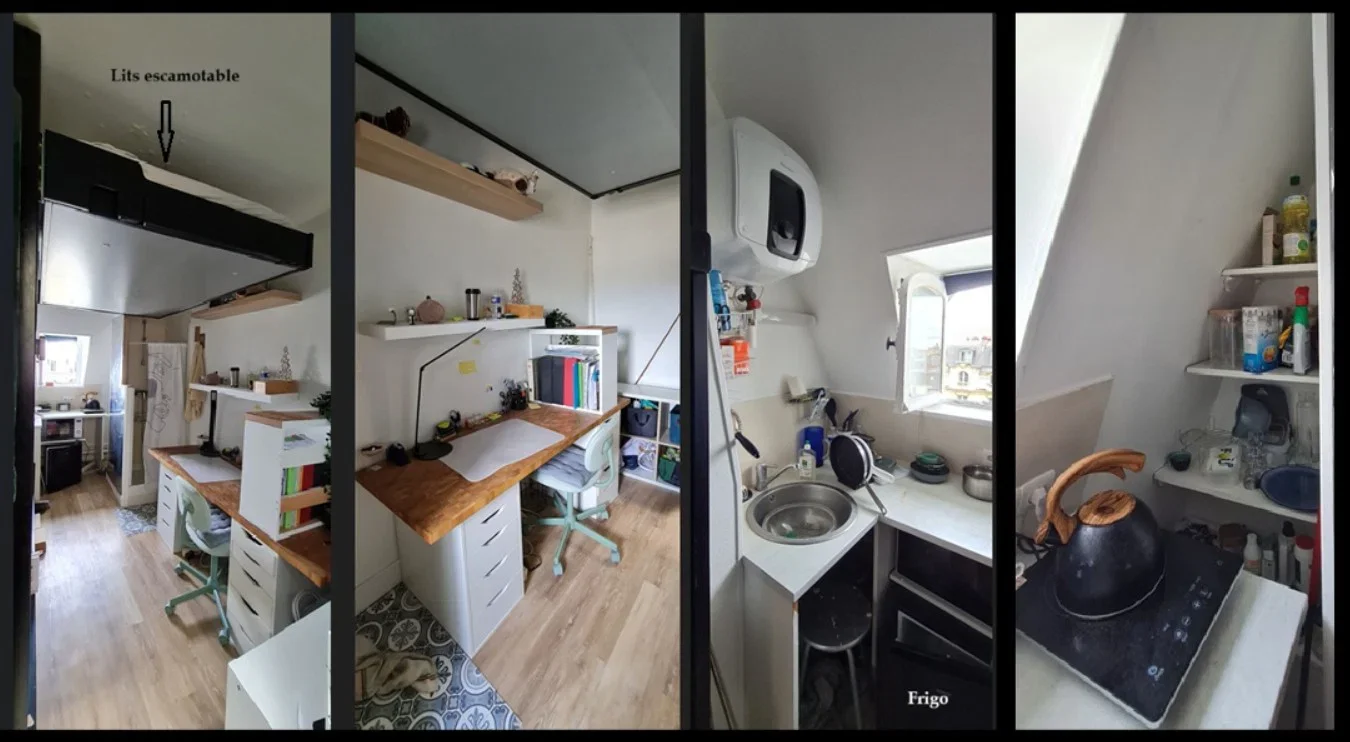 Room Boulevard du Montparnasse in Paris