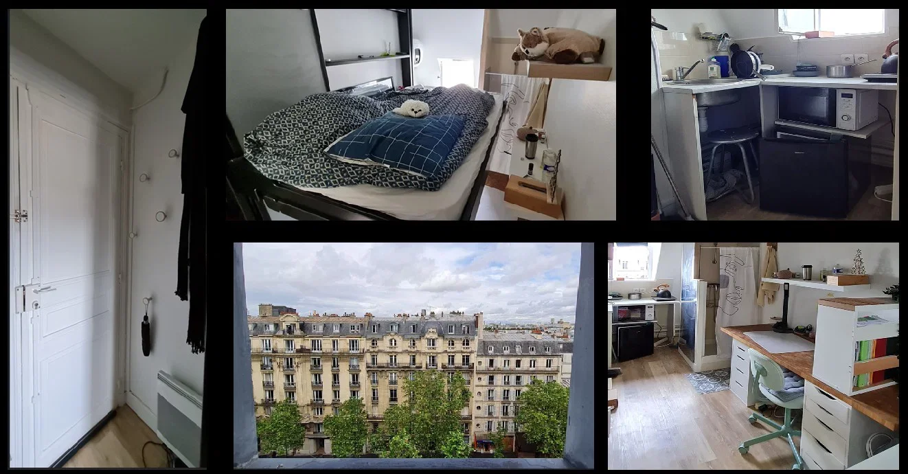 Room Boulevard du Montparnasse in Paris