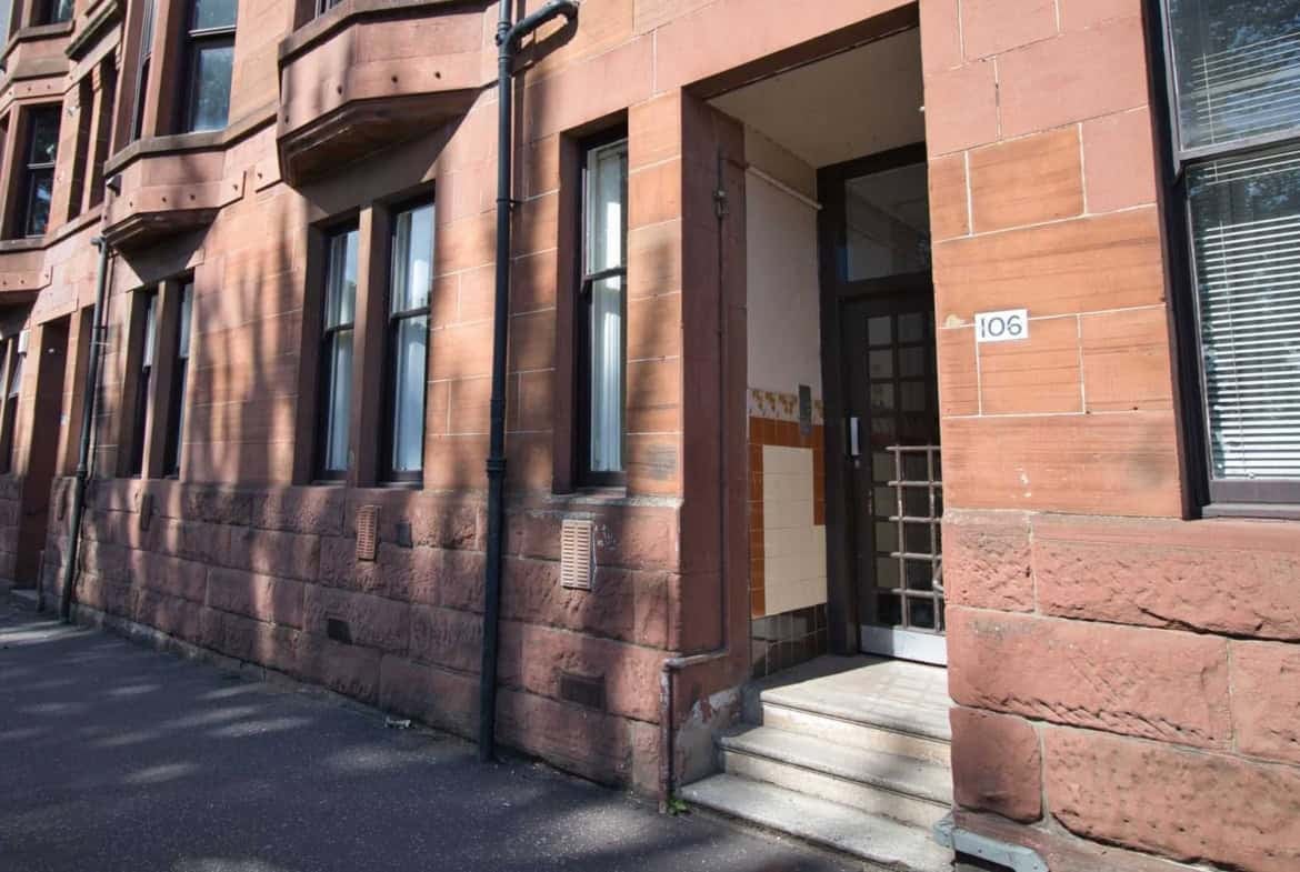 Flat Beith Street in Glasgow