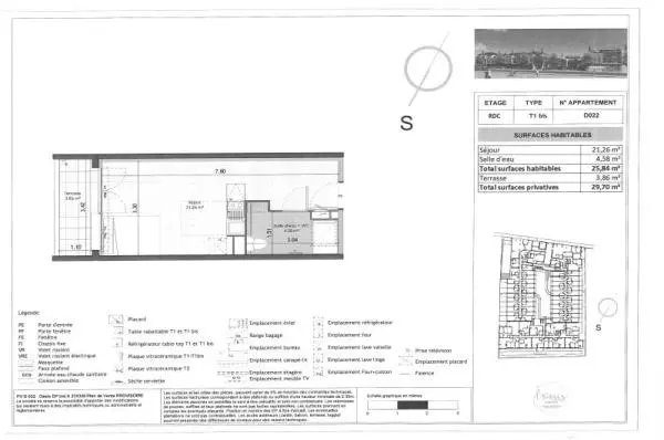 Flat Avenue de l'Europe in Castelnau-le-Lez