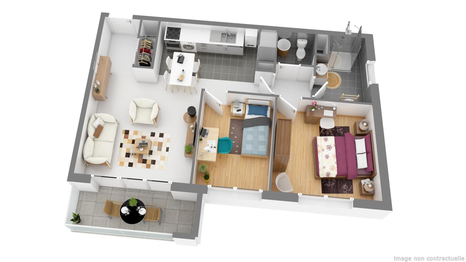 Appartement Rue Ferdinand Aoustin à Darnétal