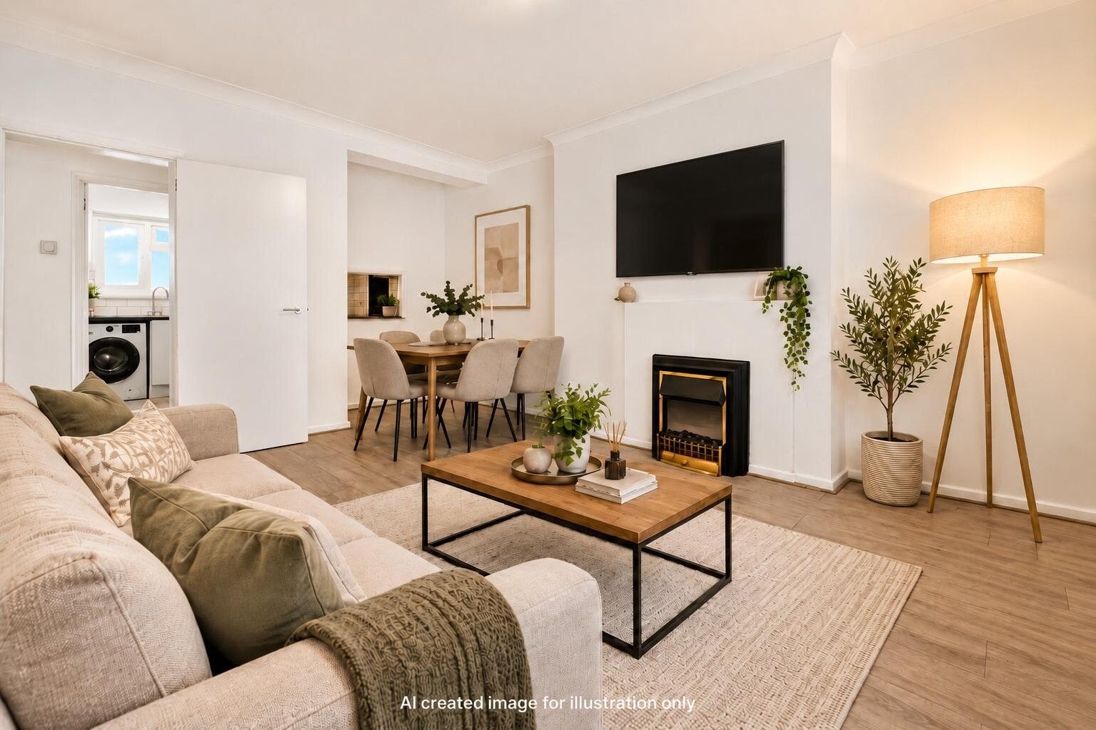 Flat Wickham Road in Greater London