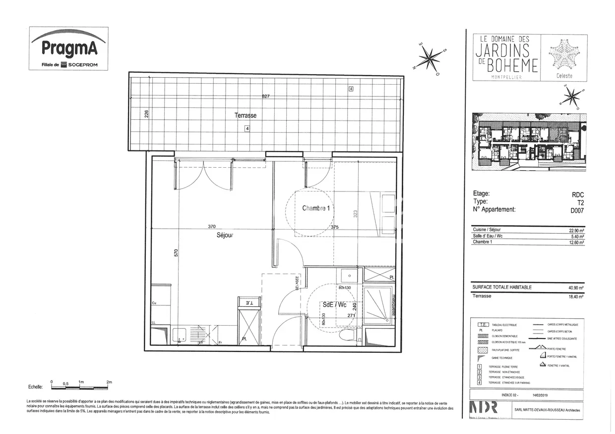 Appartement Allée Léonie Bras à Montpellier