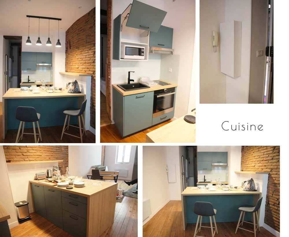 Flat Rue des Trois Banquets in Toulouse