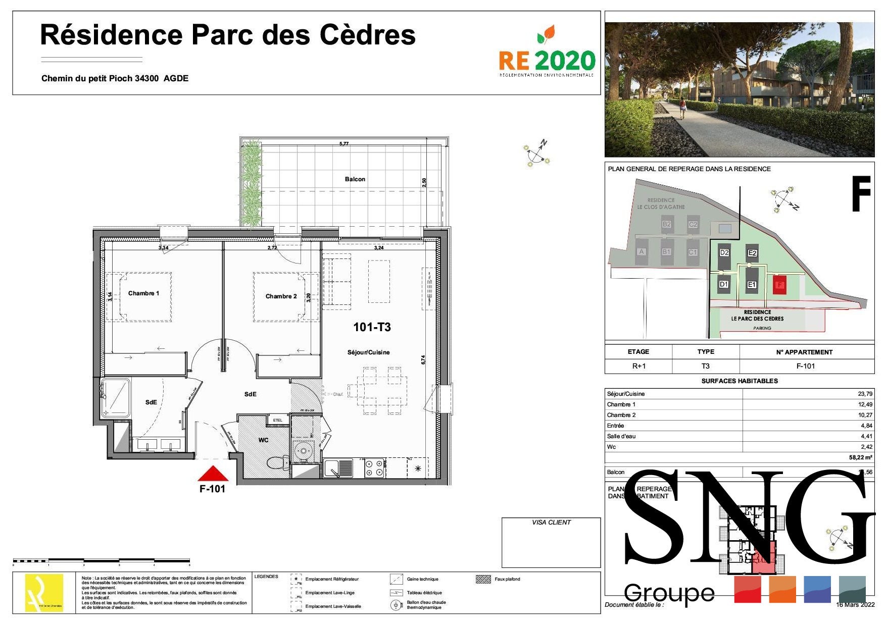 Appartement Chemin du Petit Pioch à Agde