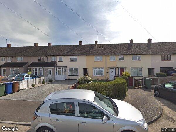 House Bann Close in South Ockendon